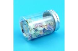 China Peanut 170 Ml Plastic Screw Jars With Aluminum Sliver Cap supplier