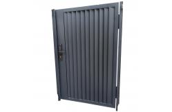 China Laser Cut Aluminium Driveway Gates Slatted Panel Customized supplier