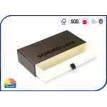 Spot UV Custom Slider Boxes Matchbox Style Packaging for Apparel Belt Scarf