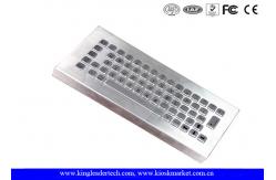 China Free Stand Desktop Ss Vandal Proof Keyboard Metal For Industrial Using supplier