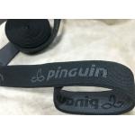Non - Slip Tape Customiezd 3D Rubber Patches Silk Screen Printing On Woven Tape