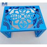 Outdoor Decorative Aluminium Air Conditioner Cover Ventilating Louver Laser Cut for sale