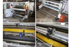 China 1300R High Speed Label Slitter Rewinder Machine With Slipped Air Shafts supplier