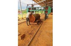 China 80HP Fully Automated Sawmill Machine Dia 2500mm Automatic Saw Mill supplier