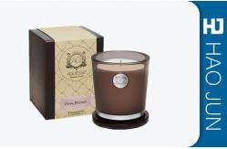 China Handmade Cardboard Candle Boxes Art Paper With Pantone Colour / 4C Offset Printing supplier