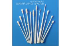 China Nylon Floss PP Rod 152mm Disposable Sampling Swab supplier