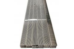 China Customized Wedge Wire Baskets Smooth Edge Treatment Wire Diameter 2.03mm supplier