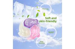 China 3 Chamber Dolphins Laundry Capsules Concentrate Detergent Pods With Fragrance supplier