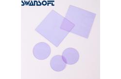 China Double Sided Anti-Reflection Coating Customize Didymium Glass PNB586 BG20 supplier