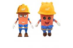 China ISO9001 Polypropylene Cotton Filled Plush Mascot Toy supplier