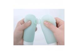 China Squeezable Silicone Travel Bottles Set With Suction Cup supplier