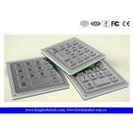 15 Keys Smart Door Access System Rugged Keypad Stainless Steel Outdoor