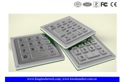 China 15 Keys Smart Door Access System Rugged Keypad Stainless Steel Outdoor supplier