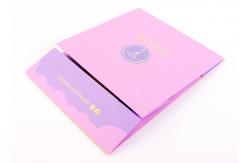 China Pinkish Cake Cardboard Boxes Collapsible Paper Box With Window supplier