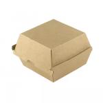 ISO9001 Certified Biodegradable Burger Boxes Custom-Printed Kraft Takeaway Containers with Free Design
