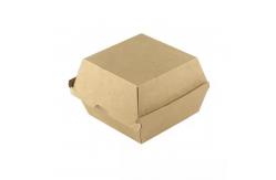 China ISO9001 Certified Biodegradable Burger Boxes Custom-Printed Kraft Takeaway Containers with Free Design supplier