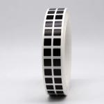 8mmx8mm 1.5mil Black Matte High Temperature Resistant Polyimide Label for sale