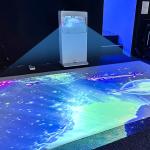 Portable Digital Light 3d Projection Mapping Mobile Interactive Floor Projector for sale