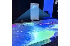 China Portable Digital Light 3d Projection Mapping Mobile Interactive Floor Projector supplier