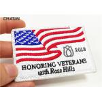 American Flag Military Style Patches Embroidered For Army Uniform 5cmX8cm for sale