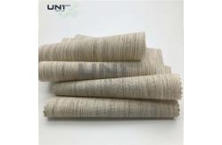 China Polyester Uniform Interlining Fabric Lining Stiff And Smooth supplier