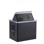 High End Custom Desktop Conference Table Socket Hidden One - Key Popup Box for sale