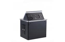 China High End Custom Desktop Conference Table Socket Hidden One - Key Popup Box supplier