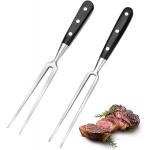 12 Inch Steak Stainless Steel BBQ Fork for Kitchen Roast Grill for sale