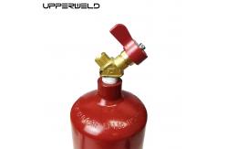 China Customized Industrial Welding Gas Tank for Burning Gas C2H2 Acetylene Cylinder Set supplier
