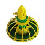 Chicken Coop Pvc Pipe Feeder Pan Feeder Poultry Green Yellow for sale