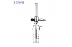 China 15L/Min Medical Oxygen Flowmeter With Humidifier Bottle BS Adapter supplier