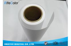China Waterproof Matte Polyester Solvent Canvas Rolls For Roland / Mimaki / Mutoh Printers supplier
