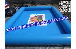 China Amusing Rectangular Large Inflatable Swimming Pool for Adults supplier
