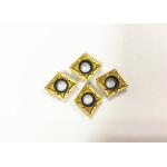 High Grade Iso Turning Inserts / Cermet Turning Tool Tips Long Service Life CCMT09T CCMT11T for sale