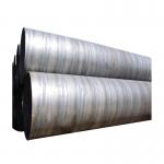 21.3-273Mm OD Stainless Steel Spiral Pipe Welded Spiral Tube ISO65 Standard for sale