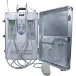 Portable Dental Unit with built-in air compressor motor for sale