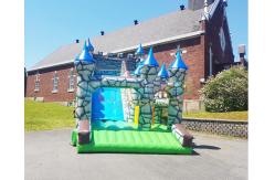 China Commercial Double Side Inflatable Bouncer Slide Double Stitching supplier