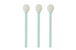 China 50Pcs Ink Absorbency Round Printhead Dry Foam Cleaning Swabs 5 Inch supplier