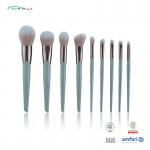 Blending Cosmetic 9PCS Full Face Makeup Brush Set Private Label for sale