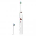 China IPX8 Sonic Elements Toothbrush , 30s DuPont Battery Operated Automatic Sonic Toothbrush for sale