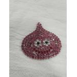 Custom Designed Heat Transfer Printing Label Sticker High Rhinestone Logo Ironing On For T-shirts Hats DIY Crystal for sale