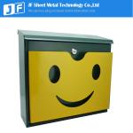 Custom Stamped Stainless Steel Mailbox Sheet Metal Fabrication for sale