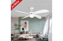 China 230V Plywood Blade LED Ceiling Fan With 6 Speeds Remote Control supplier