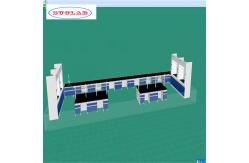 China Customized Made madeNumber of Shelves Chemistry Lab Workbench with As Drawing PP supplier