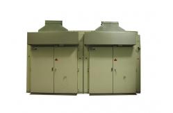 China Electroplate Curing Furnace Double Combustion Automatic Controlled supplier