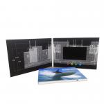 Customized Video Brochure Cards with 2.4 4.3 5 7 10 inch HD IPS Screen Promotional Video Greeting Card Digital Brochure for sale