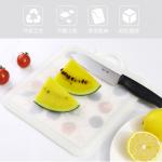 Square Double Side Seafood Raw Fish Plastic Chopping Board