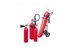 China 10Kg Trolley Empty Co2 Fire Extinguisher Cylinder supplier