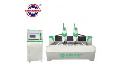 China Double Heads CNC Stone Carving Machine supplier