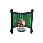 Square Led Backdrop Screen 360 Photo Booth Colorful Led Wall Backdrop for sale